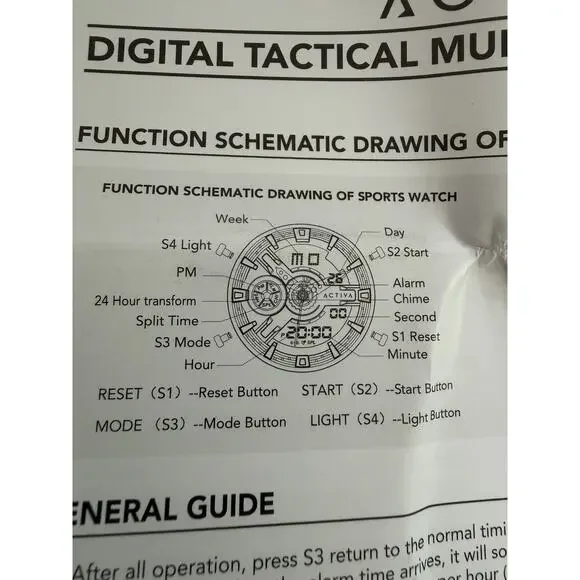 Activa Pixel X Invicta Digital Men's Watch - 50mm. White (ACW498-009) - Picture 10 of 10